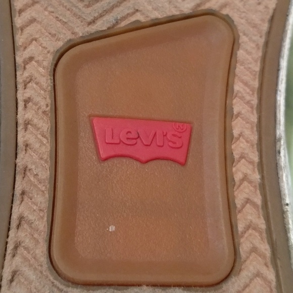 Mens LEVI Black Jordy Buck Lace Up Canvas Shoe 10 - Picture 4 of 8